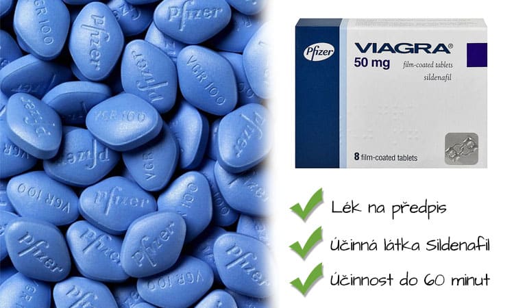 Viagra: Magická modrá pilulka na erekci
