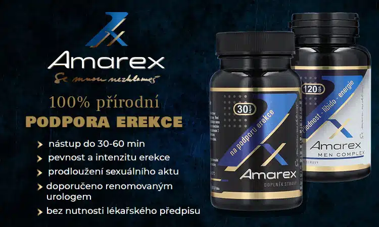 Amarex recenze - Prášky na zlepšení erekce a výkonnosti